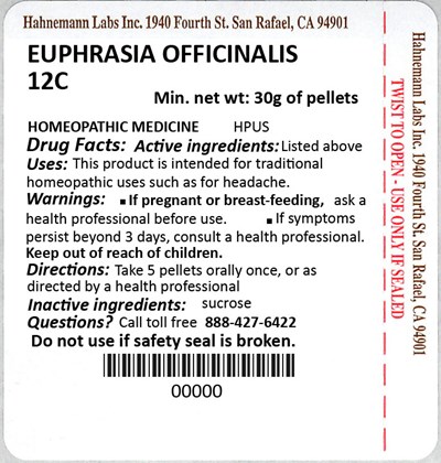 Euphrasia Officinalis 12C 30g.jpg Euphrasia Officinalis 12C 30g - Euphrasia Officinalis 12C 30g